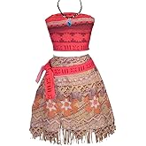 Lito Angels Princess Costume Fancy Dress Up for Kids Girls, Halloween Birthday Party Outfit