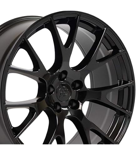Amazon.com: Azara Aza-508 22X9.5 5X115 5X120 +15 Cb 74.1 Gloss
