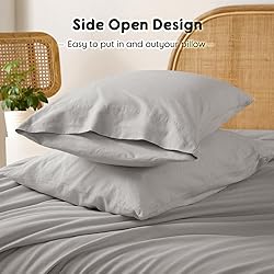 Shilucheng 100% French Linen Sheets - California