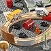 Kidkraft Disney Pixar Cars 3 Thunder Hollow 50 Piece Wooden Track Set with Accessories