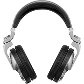 Pioneer DJ HDJ-X10 Flagship Over-Ear DJ Headphones, 50 mm, Silver