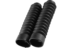 Fork Boots Shock Covers, 205x42mm, Dust-Proof, Prevent Oil Volatilization, Motorcycle Front Fork Cover Gaiters Gators Boots S
