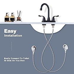Faucet Supply Lines 3/8" Comp x 1/2" Comp, ARCORA