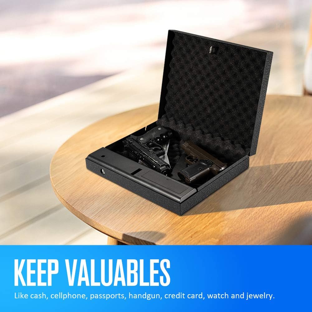 RPNB Portable Security Safe, Quick-Access Dual Firearm Safety Device with Quick Reliable Keypad Access : Sports & Outdoors