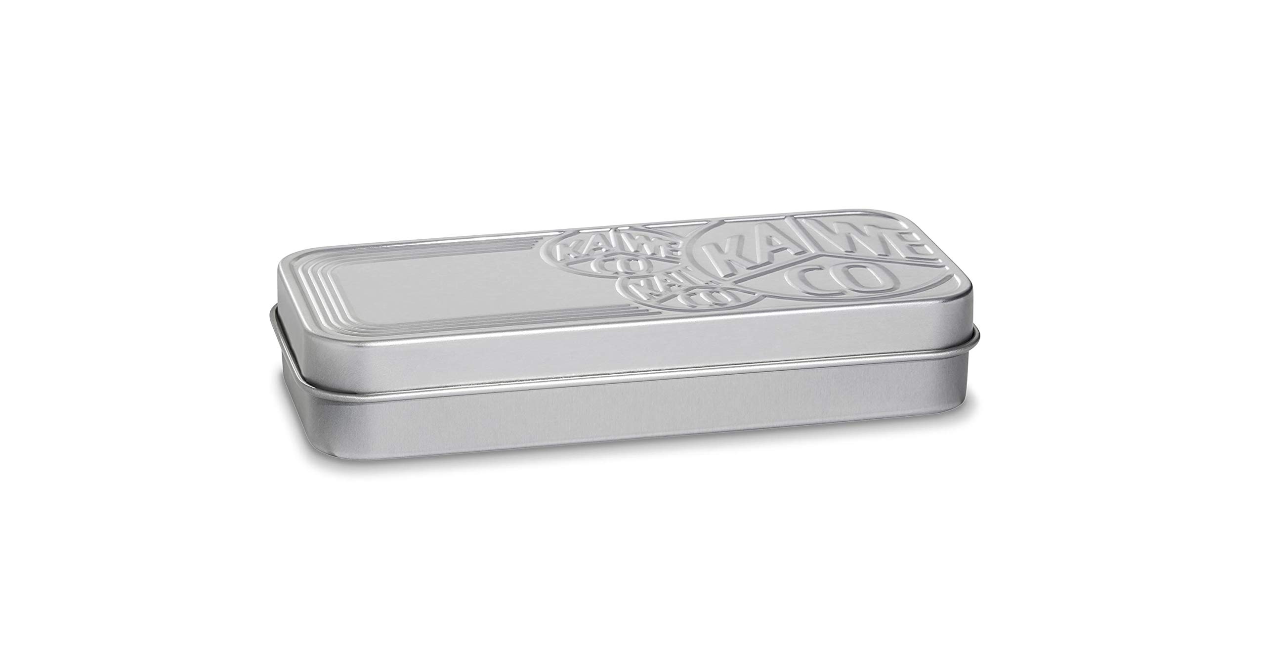Kaweco 20001144 Tin Tin Pen Case Blank Short Silver