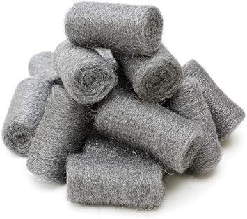 24pk Steel Wool By Handy Home 2 X 12pk Wire Wool Pads X 6g Grade 0 Fine Amazon Co Uk Diy Tools