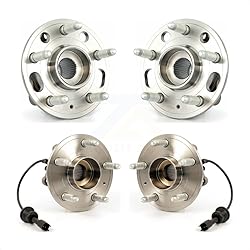 Front Rear Wheel Bearing & Hub Assembly Kit For