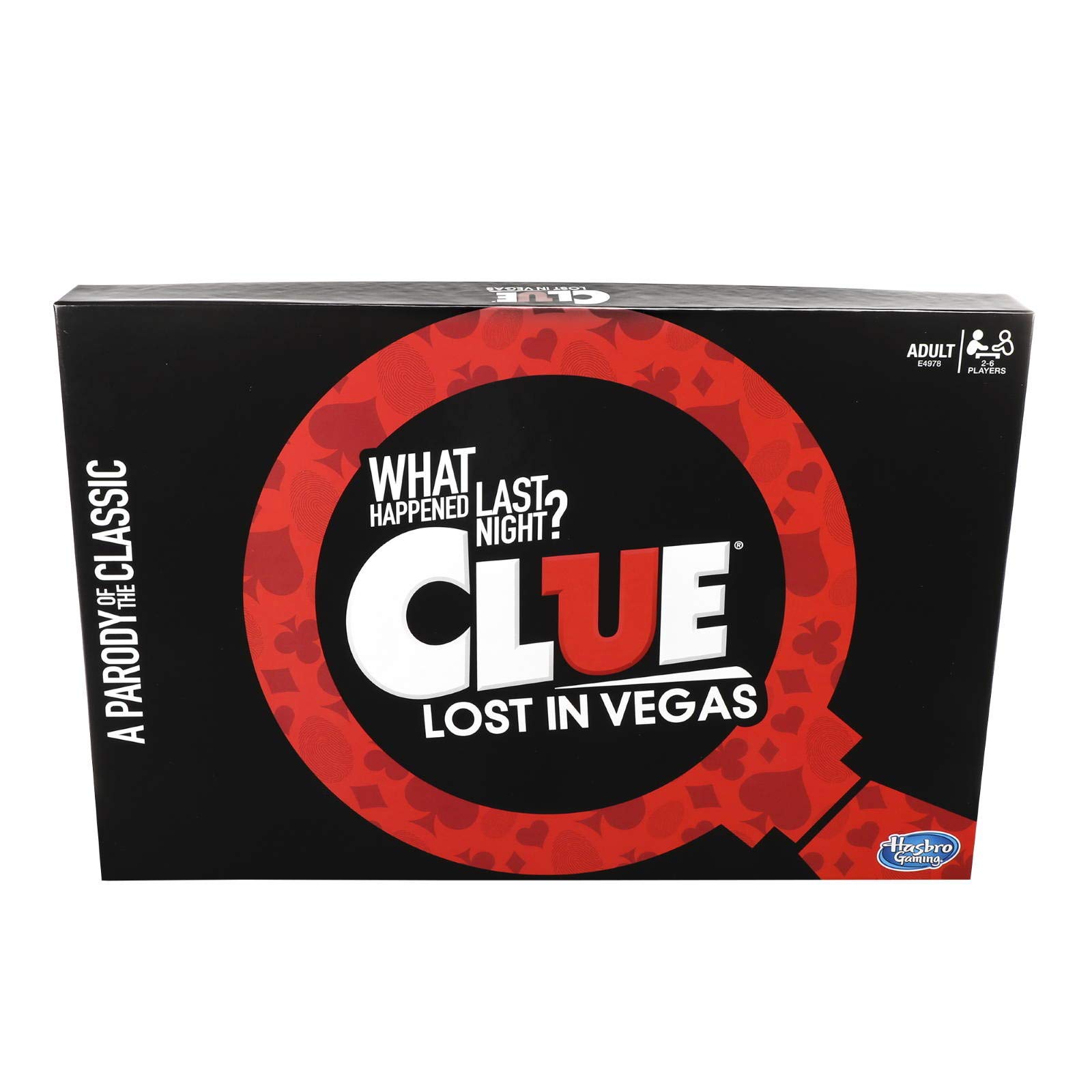 Cluedo- Lost in Vegas! -It's an adult party version of the classic Clue board game!