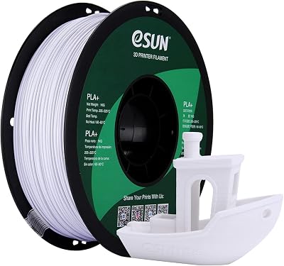 eSUN PLA+ Filament 1.75mm 1kg Enhanced Toughness Cold White