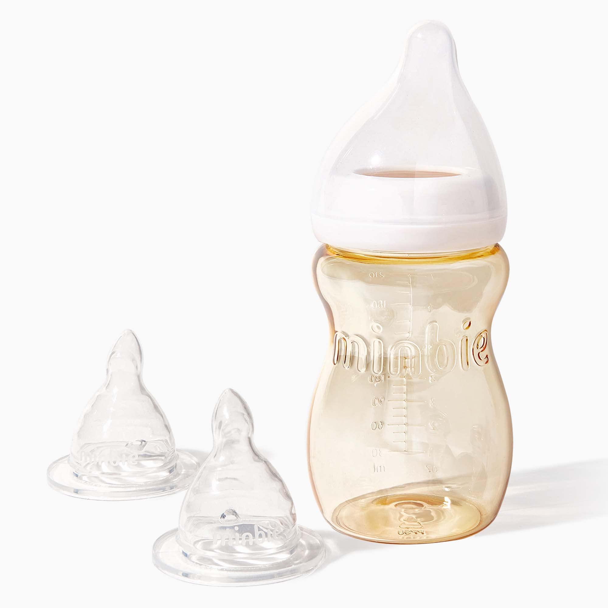 Photo 1 of Minbie 3 Month+ Breastfeeding Baby Bottle, BPA-Free Kit