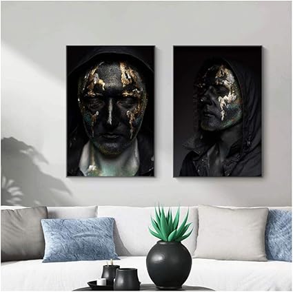 canvas painting cool male posters