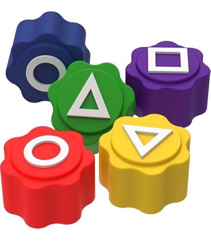 Gonggi – Jeu Coréen 3D Avec Pierres Métalliques – Jebi Chagi, Biseokchigi, Paeng-Y, Ddakji – Entraîne Coordination Œil-Main – Dès 3 Ans (Kit E)