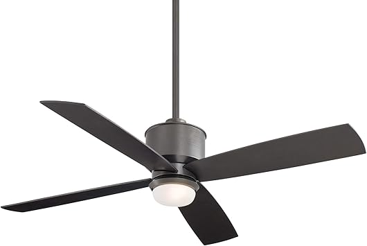 Minka Aire F734 Si Strata Smoked Iron 52 Outdoor Ceiling Fan