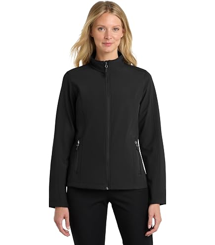 Port Authority Active Soft Shell Jacket J717, Deep Black, X-Small