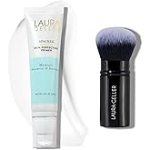 LAURA GELLER NEW YORK Spackle Super-Size Makeup Primer with Hyaluronic Acid, Hydrate + Airbrush Kabuki Brush