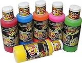 Face Painting Makeup - ProAiir Waterproof Makeup - Set of 6 Atomic UV Colors