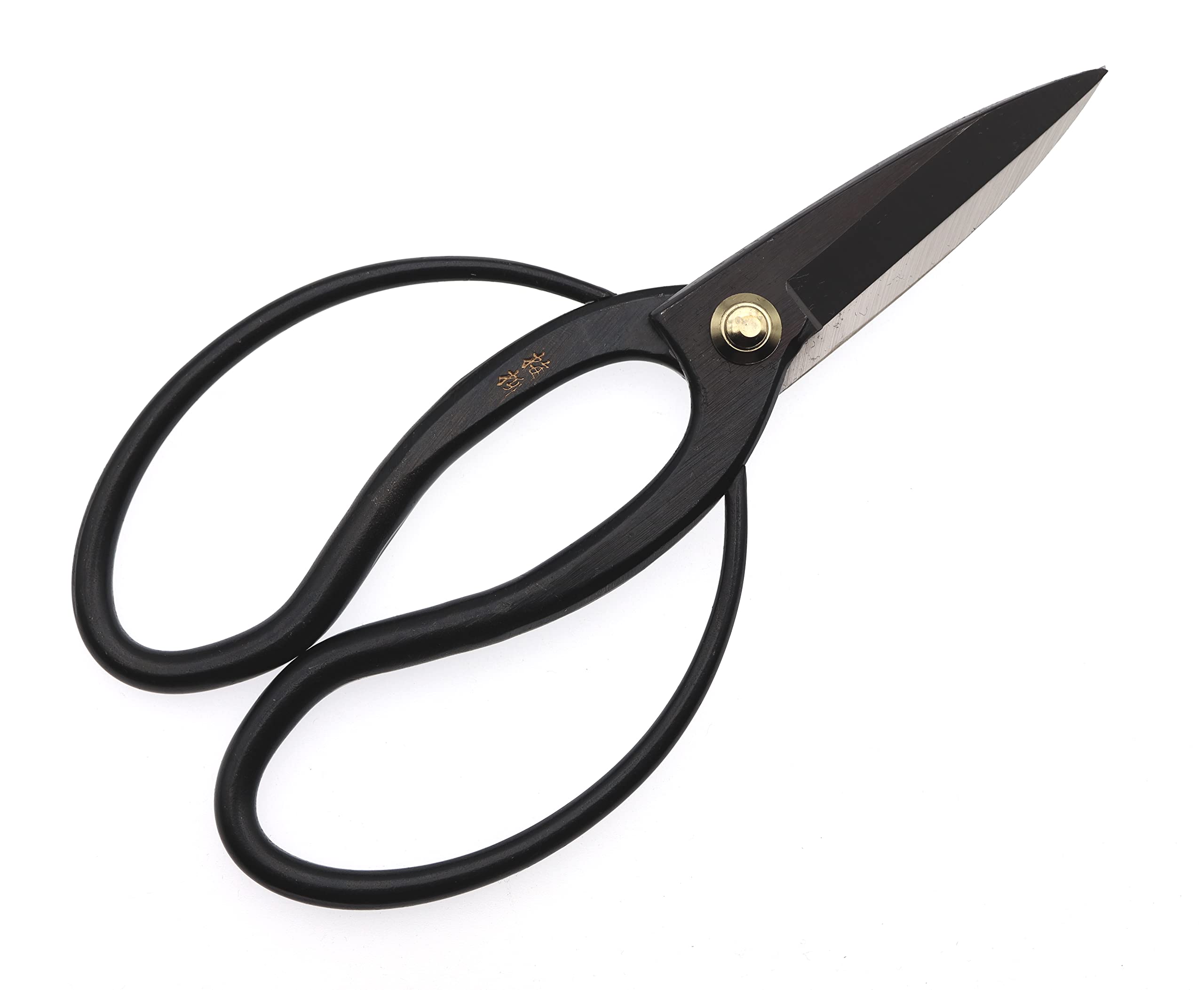 Japanese Bonsai Scissors 200mm Bairyu Okubo Bonzai Ikebana Bonsai - Made in Japan (20cm)