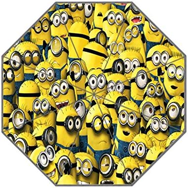 ScottShop Minions Custom Generic Foldable Umbrella Sun Rain Anti-UV