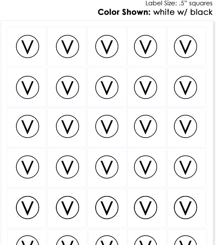 Amazon Com Savor The Memories Food Choice Stickers For Place Cards Meal Stickers White With Black Icon Vegan V With Circle Home Kitchen
