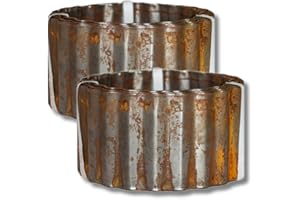 CEILINGCONNEX Colorado Steel Rustic Metal Landscape Edging (2 Pack of 4in W x 10ft L Rolls, Rusted)…