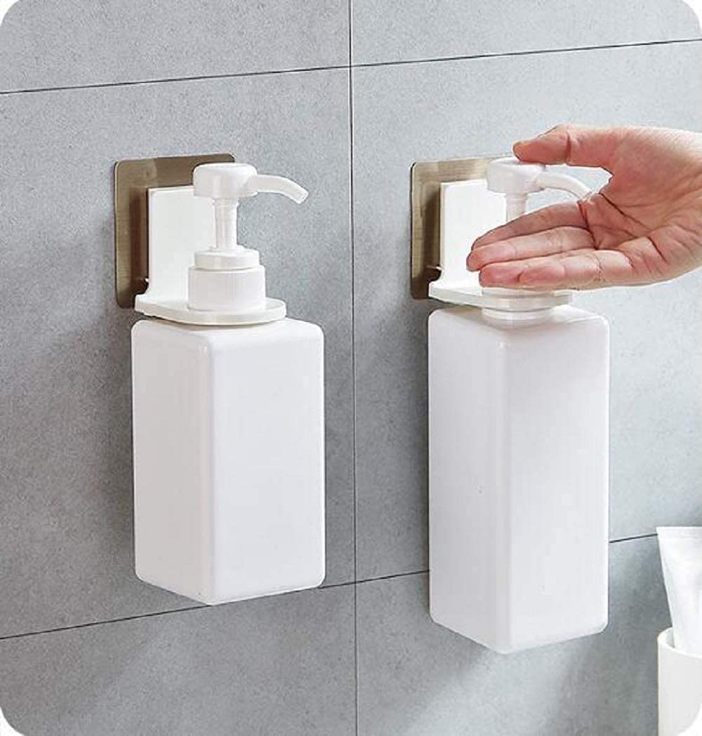 AKOTI Self Adhesive Plastic Bottle Storage Holder Hanger Bathroom