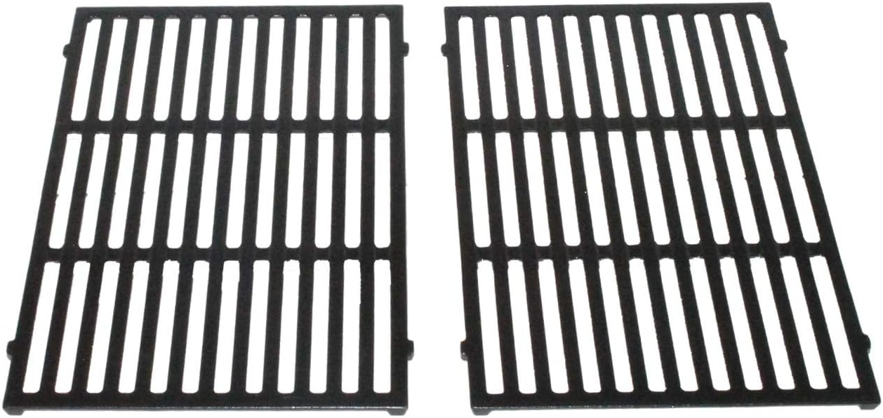 er 69801 2PK CI Cooking Grates for some Front Mounted Control Panel