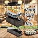 Sushi Making Kit - DIY Beginner Set - 10 Shape Molds, 3 Types - Maki rolls, Temaki, Nigiri, Knife, Spatula, Chopsticks, Sauce Dishes, Storage Bag & Sushi Maker Guide Book - Black - by KitchenBoosterz