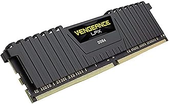 Corsair Vengeance LPX 32GB (2 X 16GB) DDR4 3200 (PC4-25600) C16 1.35V AMD Optimized Memory - Black