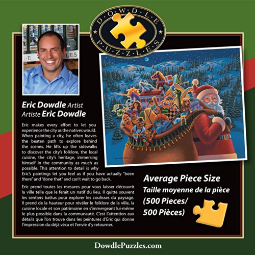 Jigsaw Puzzle - Christmas Delivery 500 Pc By Dowdle Folk Art