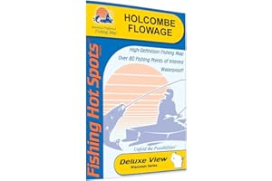 Holcombe Flowage (Chippewa Co) Fishing Map