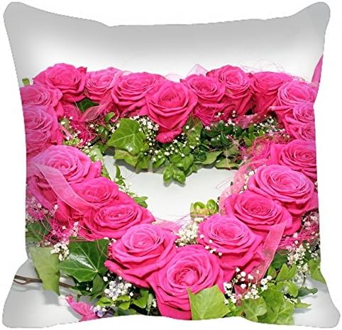 Zhoujie® Cutsom Square Fashionable Design Love You for Lovers Pillow Cases Covers Stan...
