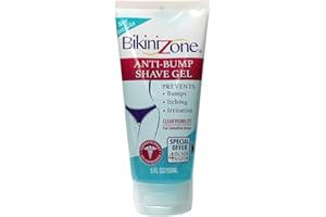 Bikini Zone Shave Gel Anti-Bumps, 4 Ounce (2 Pack)