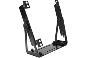 Focket PC Fan Mount, 360 Degree Pivoting Aluminum Alloy Multi Purpose 120mm Fan Mount, Desk Stand with for 120mm 140mm Fans o