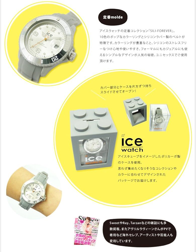 Amazon アイスウォッチ Icewatch 腕時計 Sili Forever 正規品 グリーン レディース腕時計 腕時計 通販
