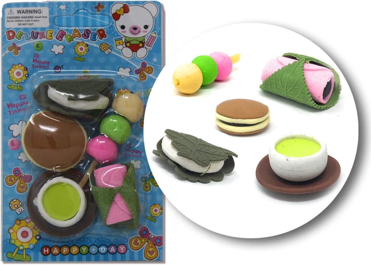 Japanese Erasers for Kids Prizes for Kids Cute Erasers