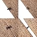 Maosifang 100 Pairs Sewing Hooks and Eyes Closure for Bra Clothing Trousers Skirt Sewing DIY Craft,3 Sizes(Silver and Black)