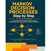 Markov Decision Processes Step by Step : The Visual Workbook: A Theory Workbook for Reinforcement Learning, Bellman Equations, Value Iteration, and Policy Iteration