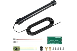 Haupowfo FM138 Universal Driveway Vehicle Exit Wand Sensor Probe Free Exit System with 50 ft. Cable, Compatible with Mighty Mule Ghost Controls Liftmaster Topens CO-Z JUJIANG and More Gate Opener