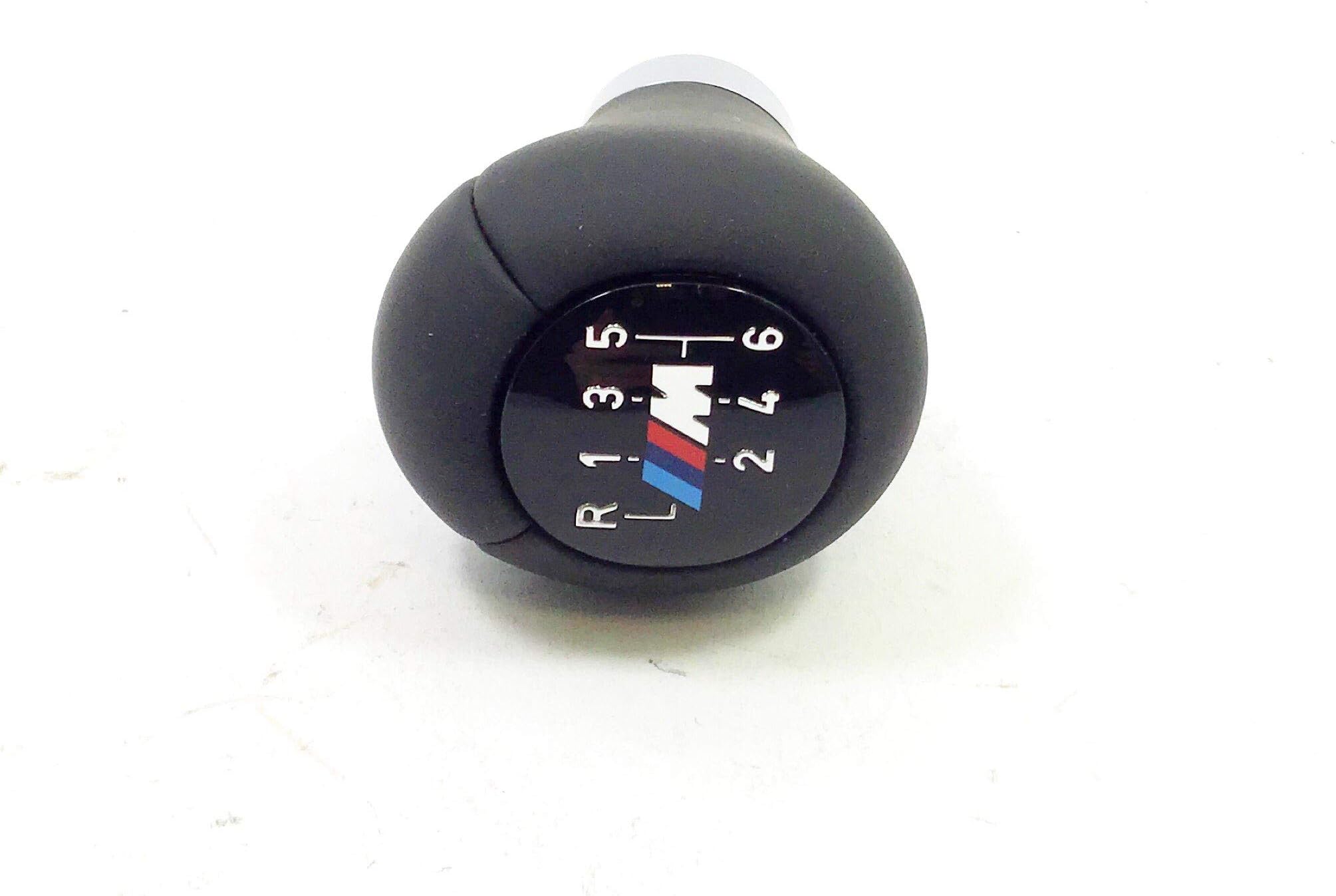 BMW (2001+) Shift Knob 6-speed ///M sport logo GENUINE Leather weighted