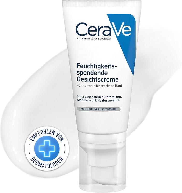 Feuchtigkeitsspendende Gesichtscreme, bis zu 24H Feuchtigkeit, 50ml