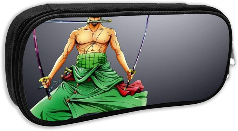 Amazon ペンケース 筆箱ケース 文房具 鉛筆のサック化粧ポーチ ワンピース ロロノア ゾロ 多機能 鉛筆ケース ペン袋 文具収納 携帯便利 フィス用品 学生用 文房具 オフィス用品 文房具 オフィス用品