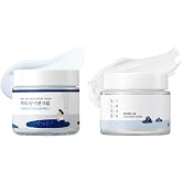 ROUND LAB Hydrating Face Moisturizer Duo for Sensitive Acne-prone Skin, Birch Juice Moisturizing Cream &amp; Dokdo Cream,2.71 Fl Oz Lightweight Daily Face Cream Set, Barrier Cream, Korean Skin Care