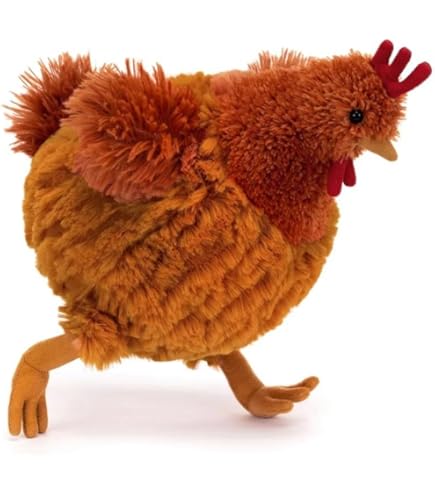 Amazon.com: Jellycat Cecile Chicken Stuffed Animal : Toys