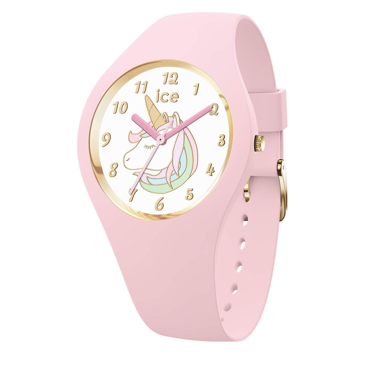 ICE-WATCH - ICE fantasia Pink - Girl's wristwatch with silicon strap - 016722 (Small)