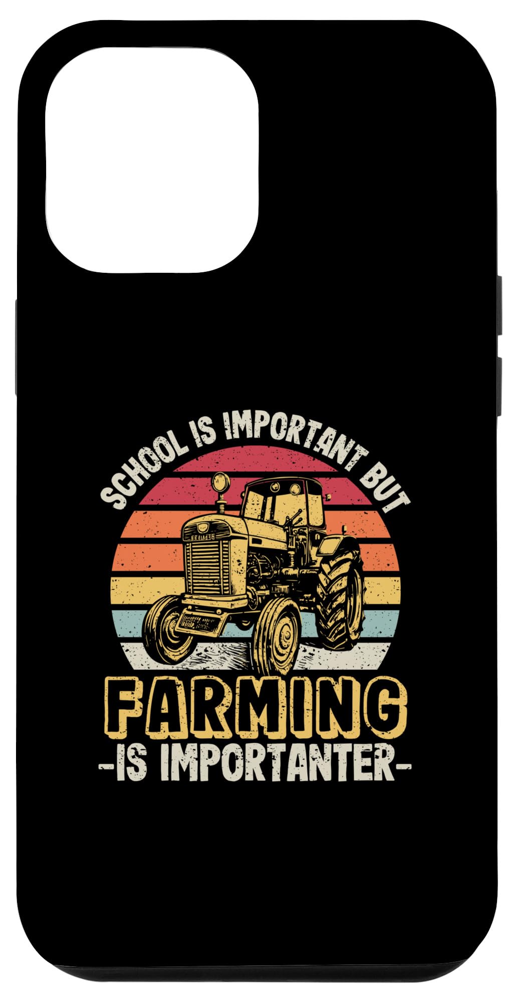 iPhone 15 Plus School is important but farming is importanter Case