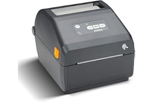 ZEBRA TECHNOLOGIES Zebra ZD421 8UM760 Direct Thermal Label Printer with LCD Display and 300 DPI