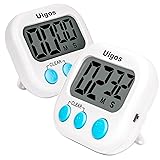 Uigos 2 Pack Digital Kitchen Timer II 2.0, Big
