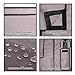 KHOMO GEAR Outdoor TV Cover Universal Weatherproof Protector for 30-32 Inch TV - Fits Most Mounts & Brackets, Grey (VC-tv-cover-30-grey)