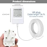 LIANSUM 18V 500mA Power Transformer AC Adapter for Nest Ring Wyze Ezviz view 4