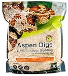 Galapagos (05064) Aspen Digs Shavings Bedding, 8-Quart, Natural